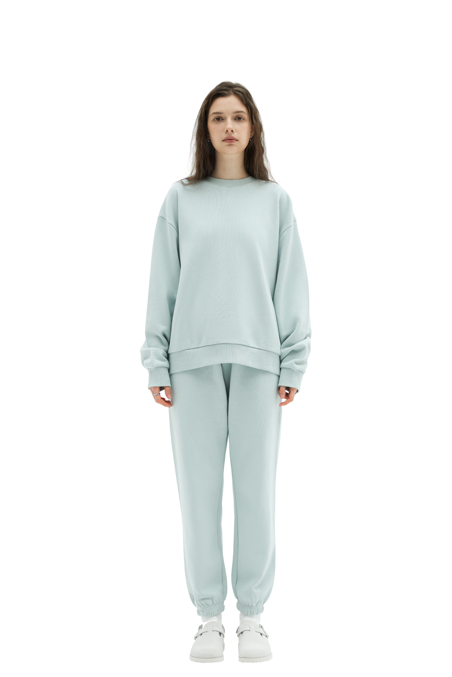 Sweatpants in Powder Blue