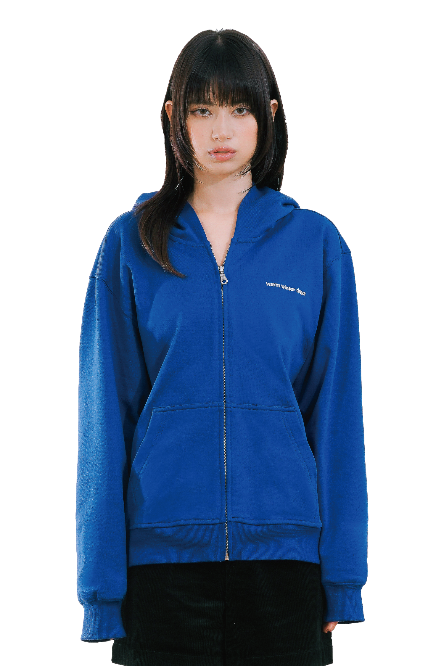 Zip Up in Sapphire