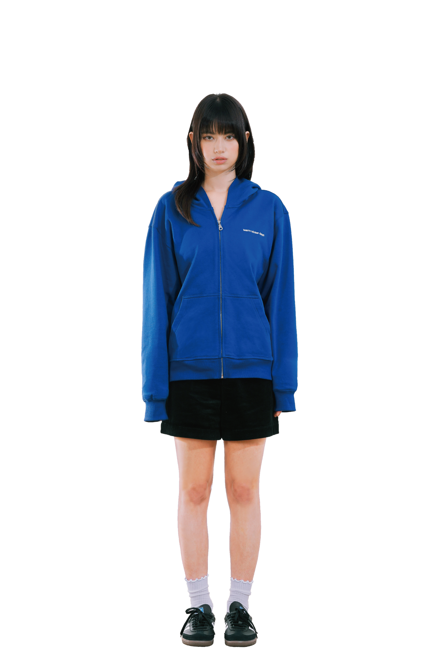 Zip Up in Sapphire