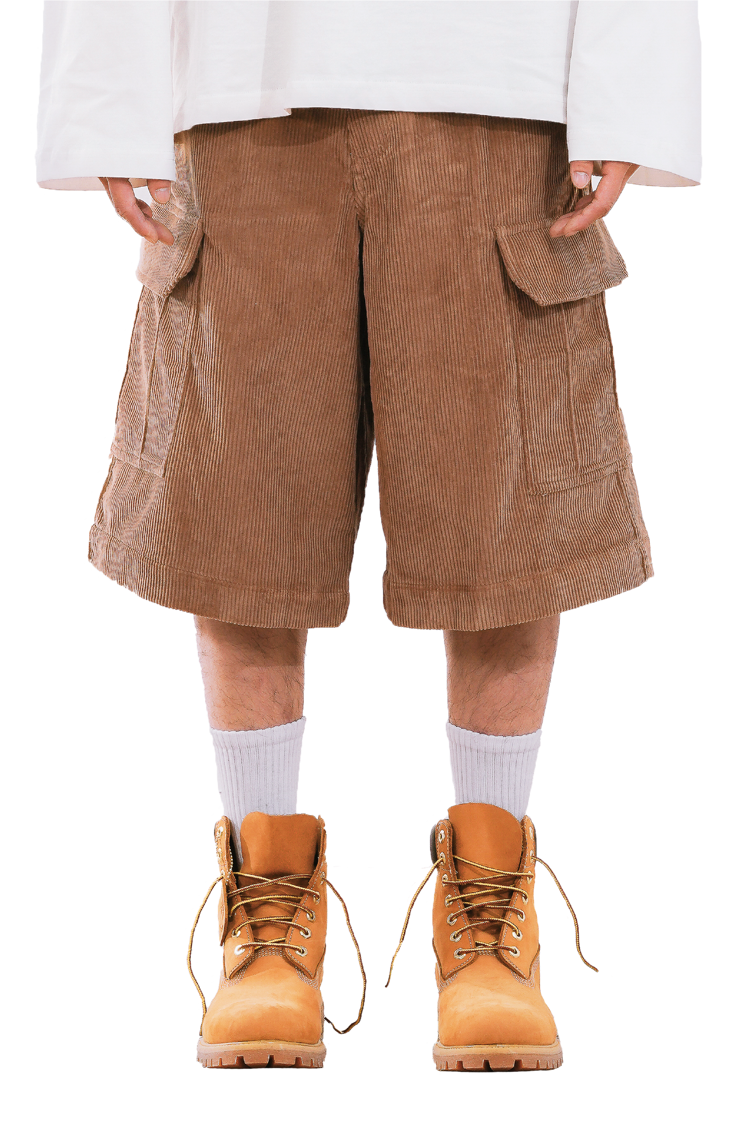 Corduroy Shorts in Cedar